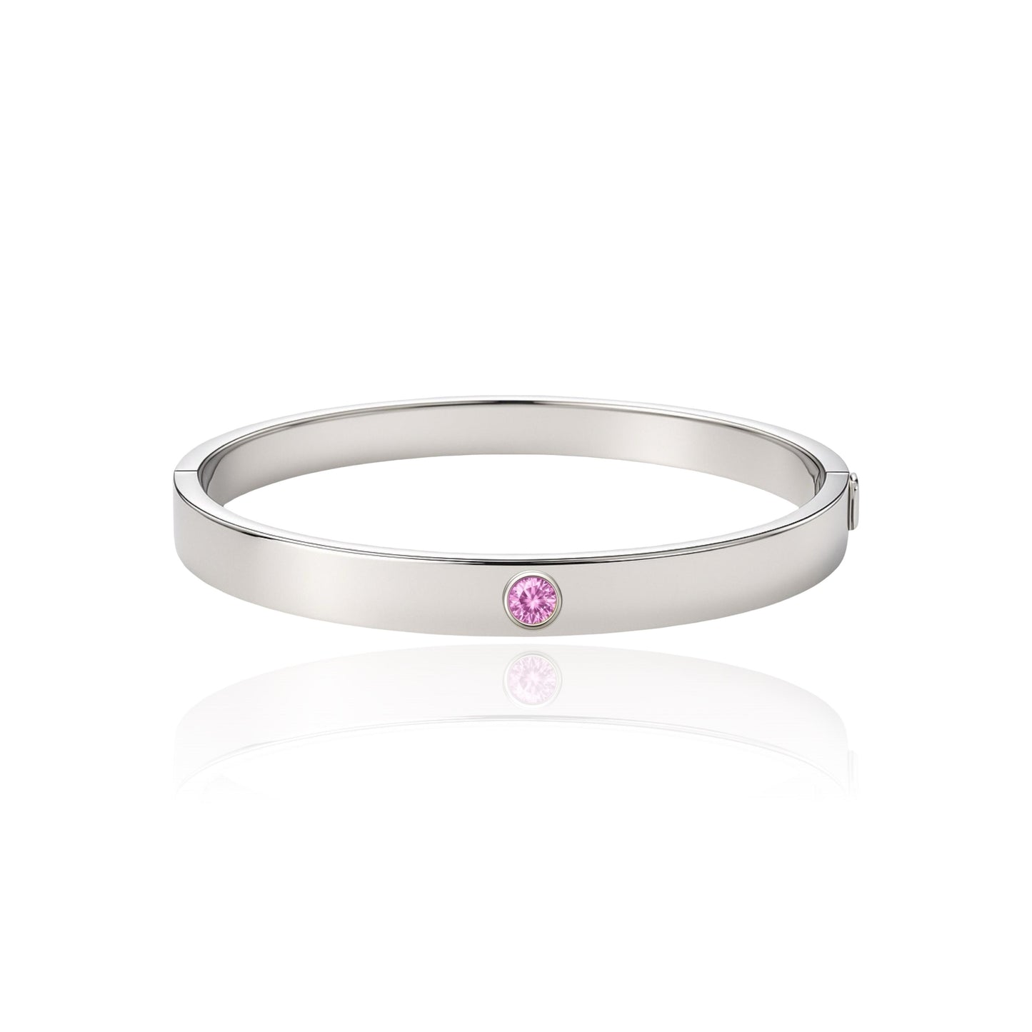 Forma Uno Elemental Bangle – Light Pink Sapphire