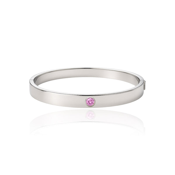 Forma Uno Elemental Bangle – Light Pink Sapphire