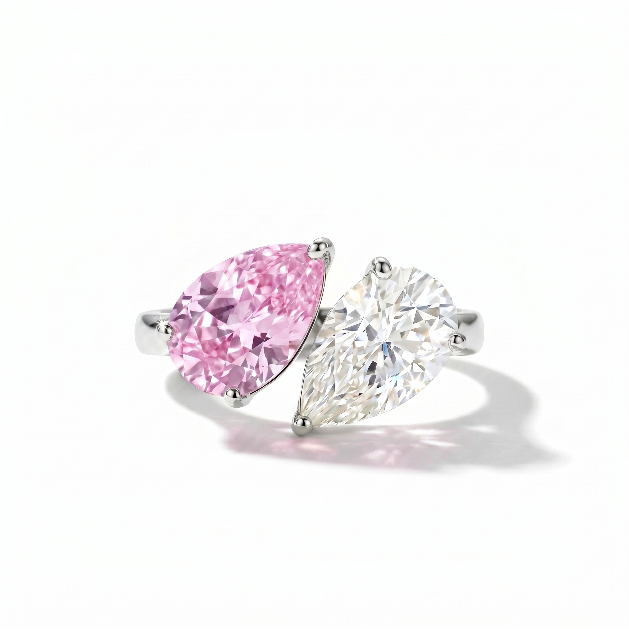 Nova Versus Ring – Light Pink Sapphire