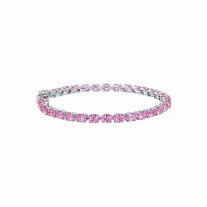 Velara Tennis Bracelet – Light Pink Sapphire