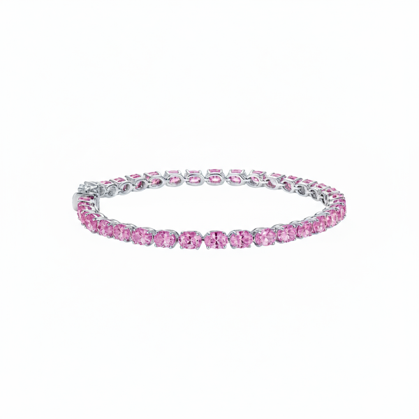 Velara Tennis Bracelet – Light Pink Sapphire