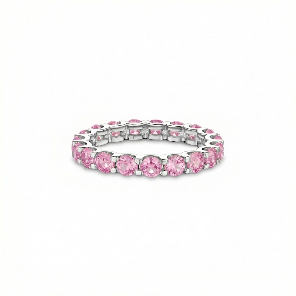 Linea Grande Ring – Light Pink Sapphire
