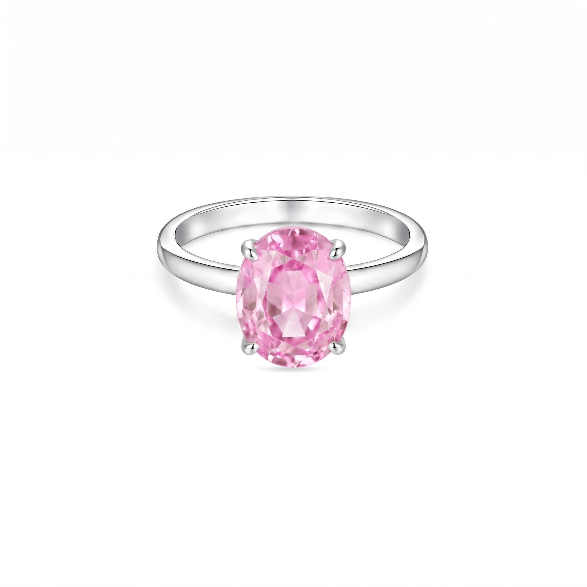 Velara Signature Ring – Light Pink Sapphire