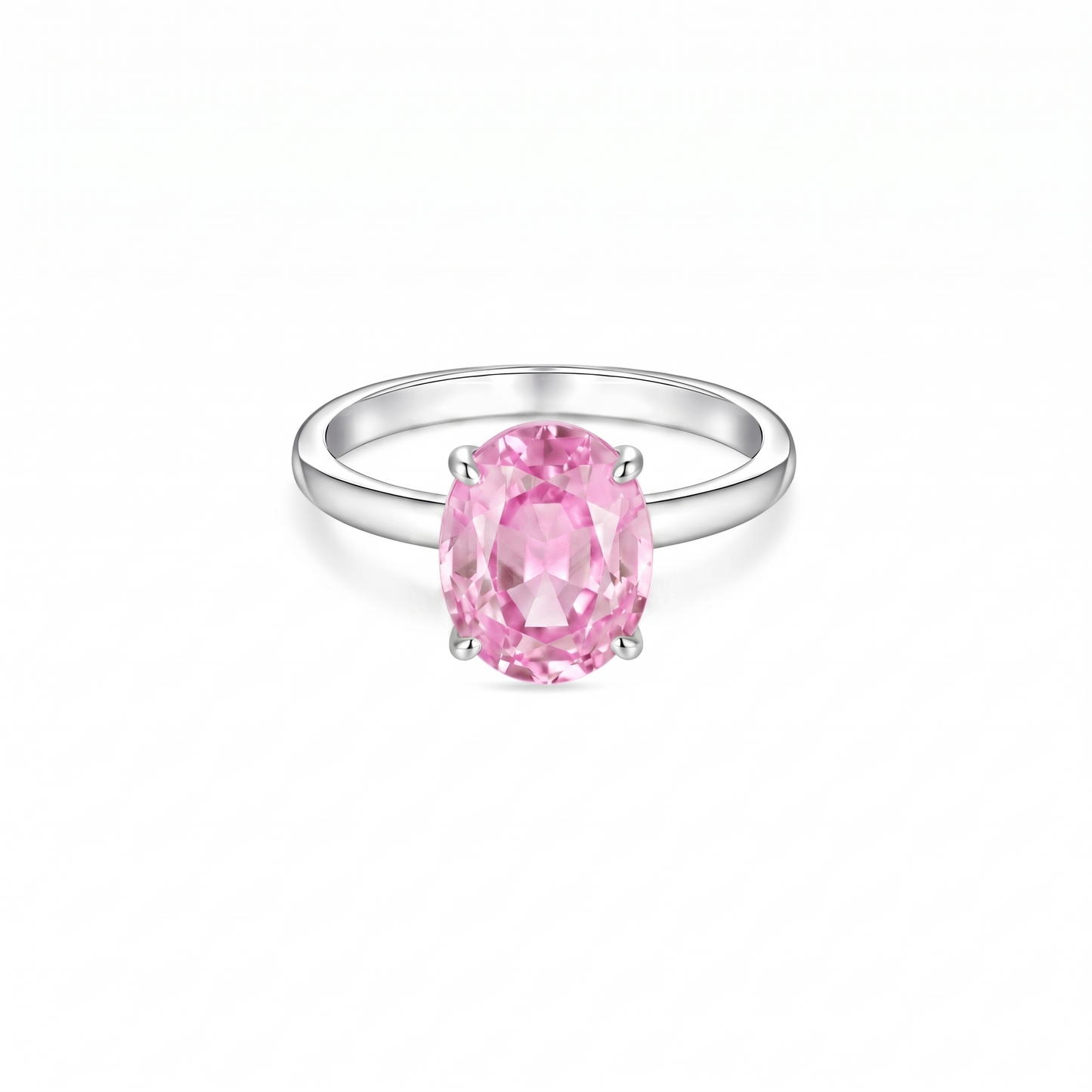 Velara Signature Ring – Light Pink Sapphire