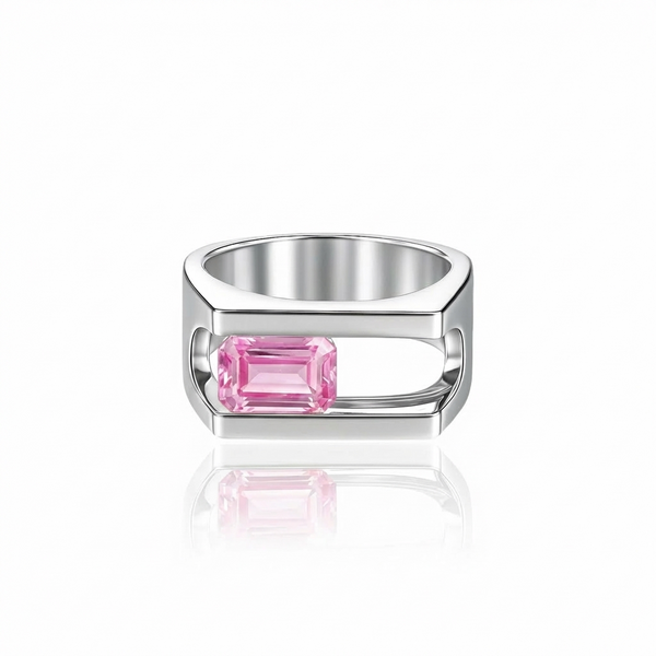Nexus Journey Ring – Light Pink Sapphire