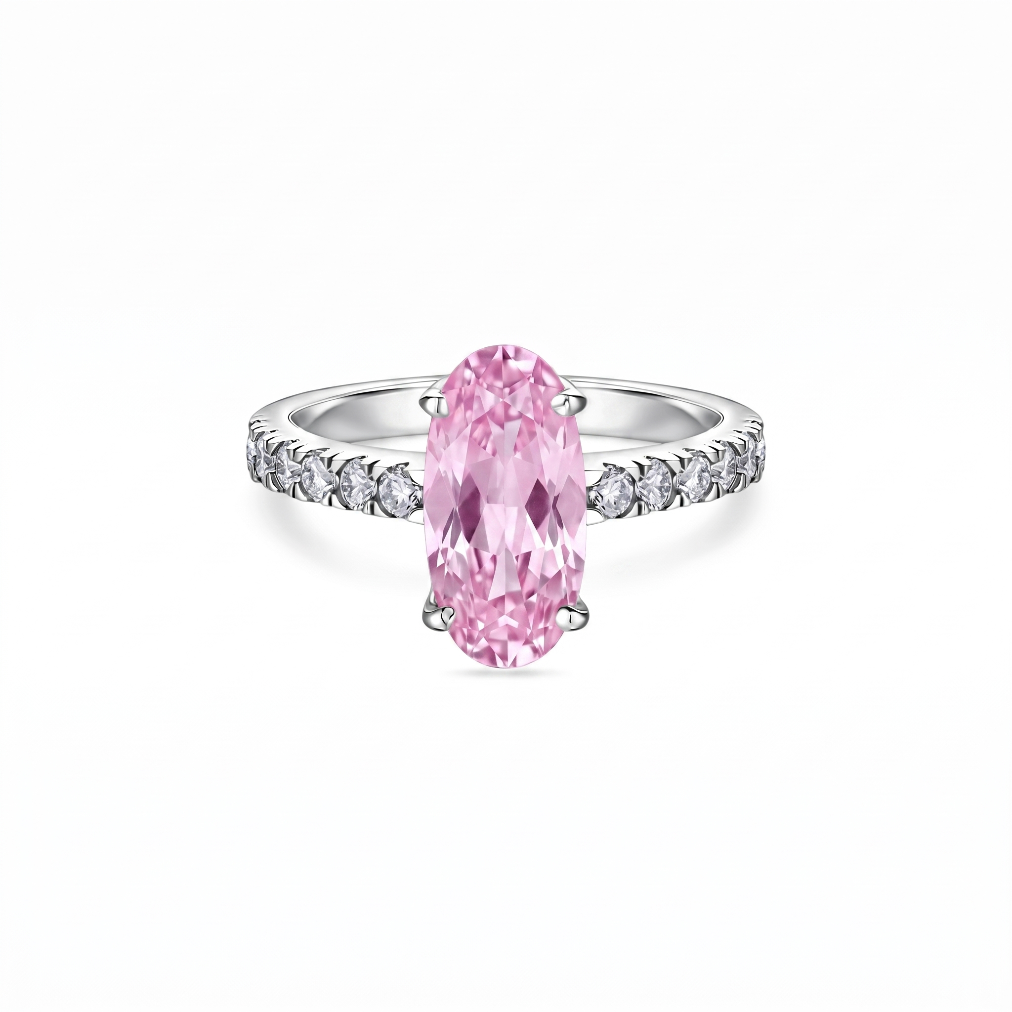 Velara Axis Ring – Light Pink Sapphire