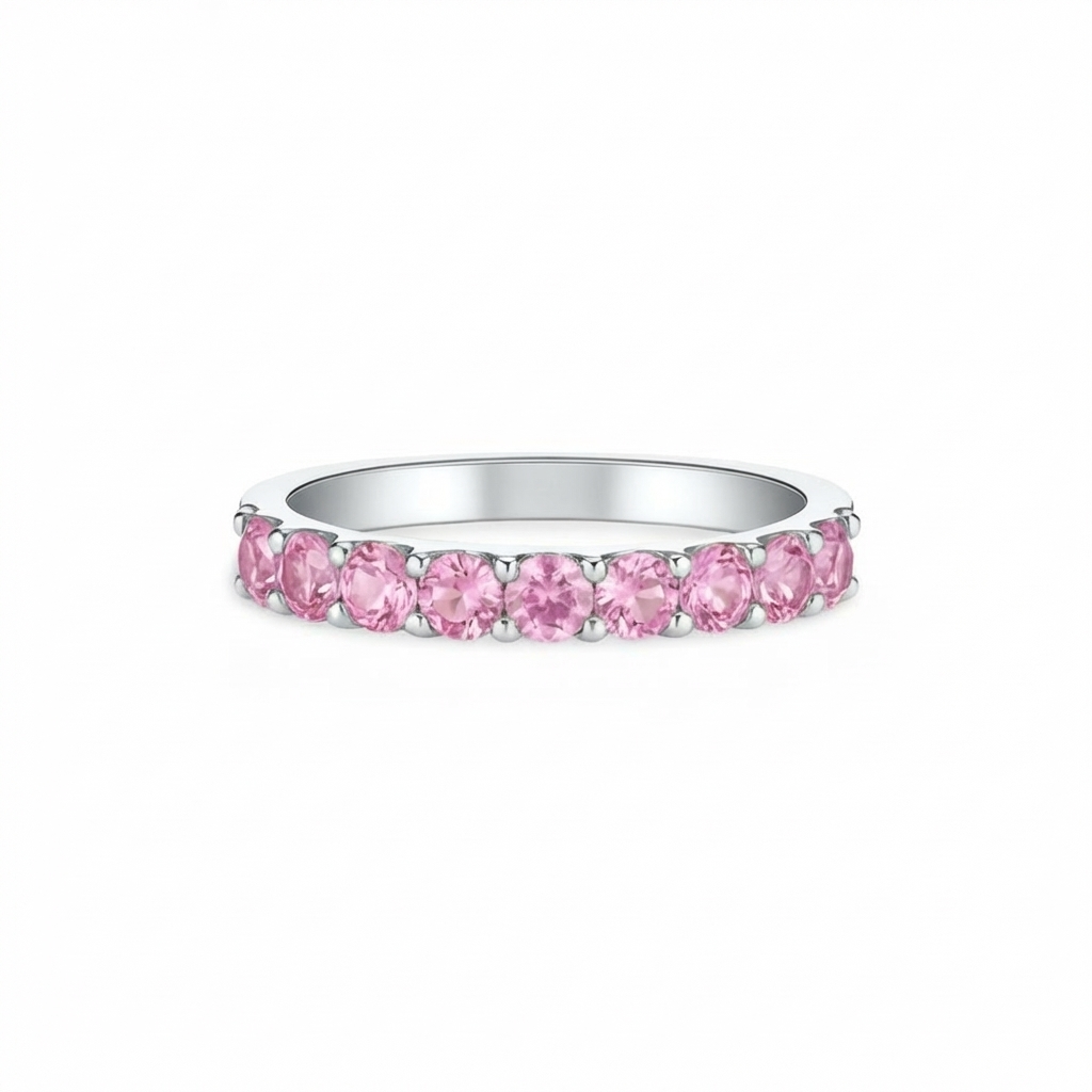 Linea Demi Grande Ring – Light Pink Sapphire