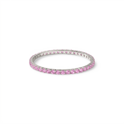 Linea Mini Ring – Light Pink Sapphire