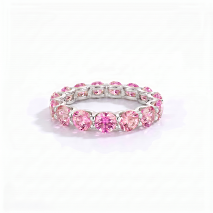 Linea Maxi Ring – Light Pink Sapphire