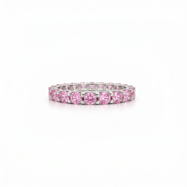 Linea Grande Ring – Light Pink Sapphire