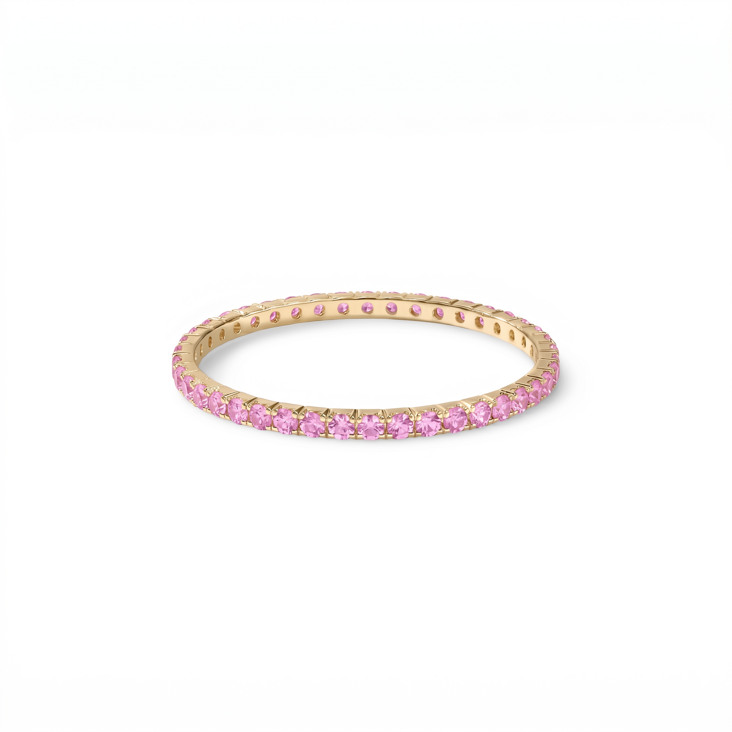 Linea Mini Ring – Light Pink Sapphire