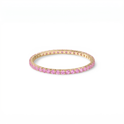 Linea Mini Ring – Light Pink Sapphire