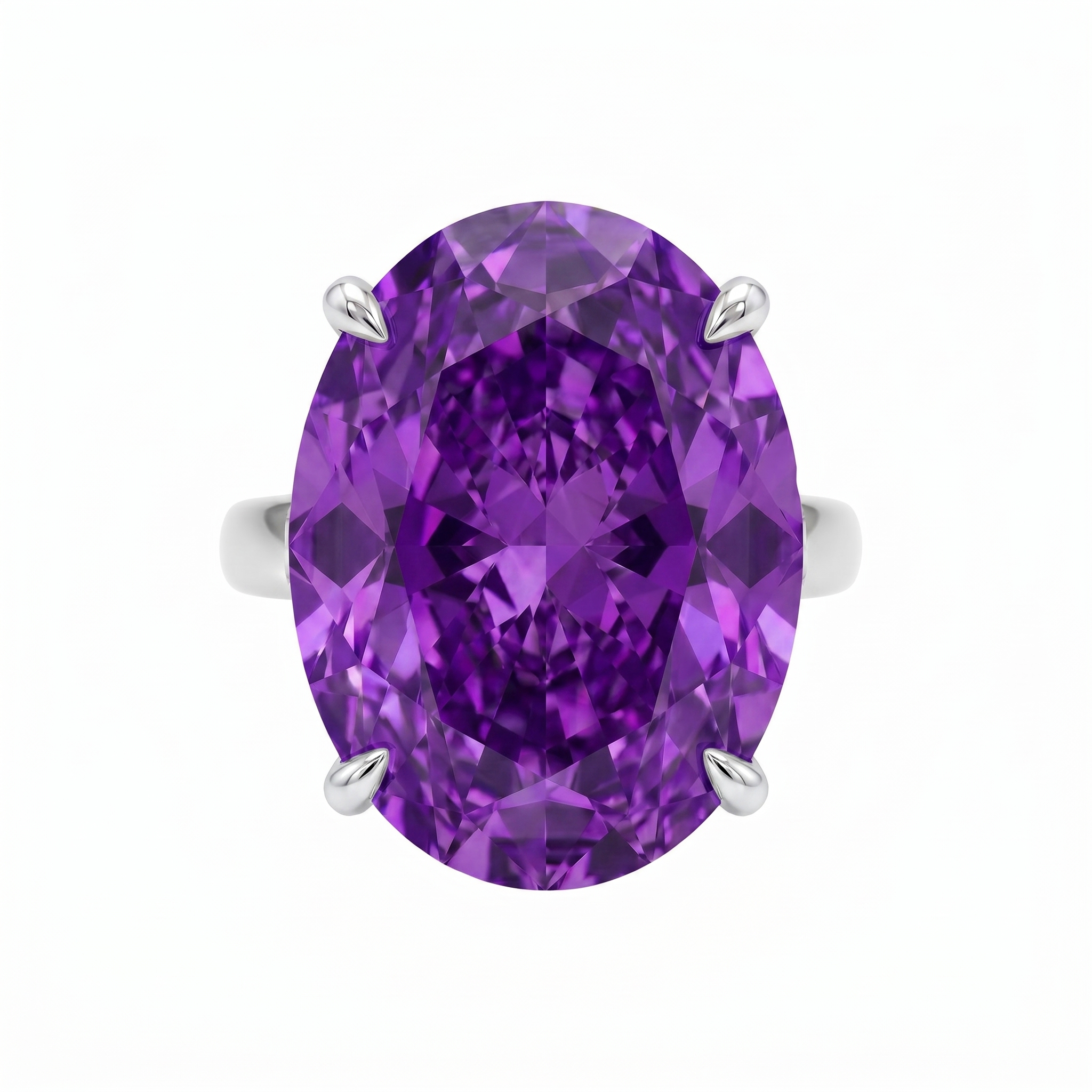 Velara Gala Ring – Purple Sapphire