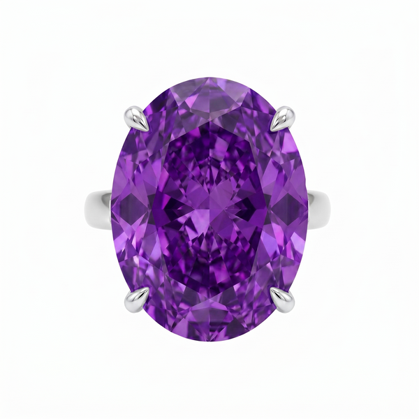 Velara Gala Ring – Purple Sapphire