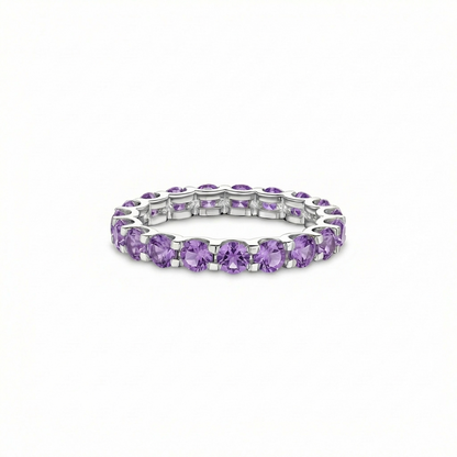 Linea Grande Ring – Purple Sapphire