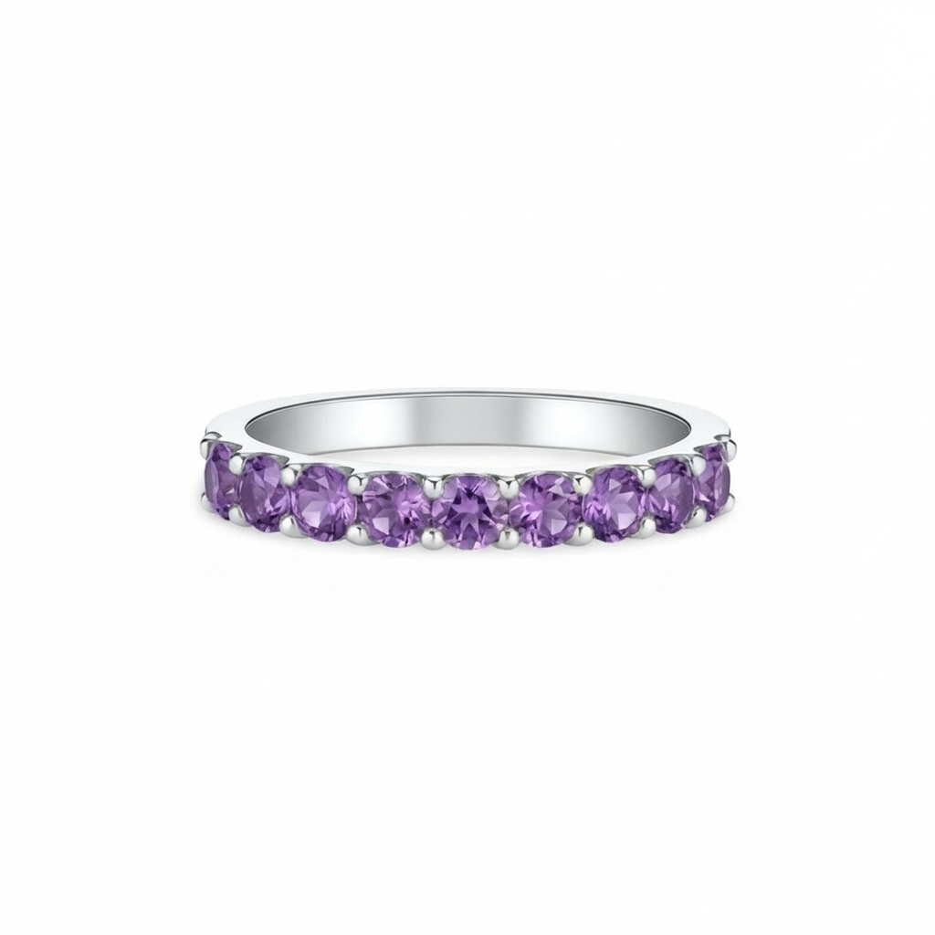Linea Demi Grande Ring – Purple Sapphire