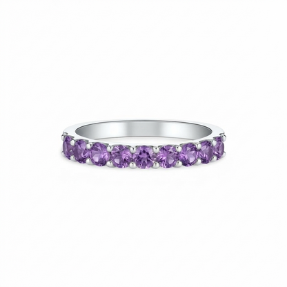 Linea Demi Grande Ring – Purple Sapphire