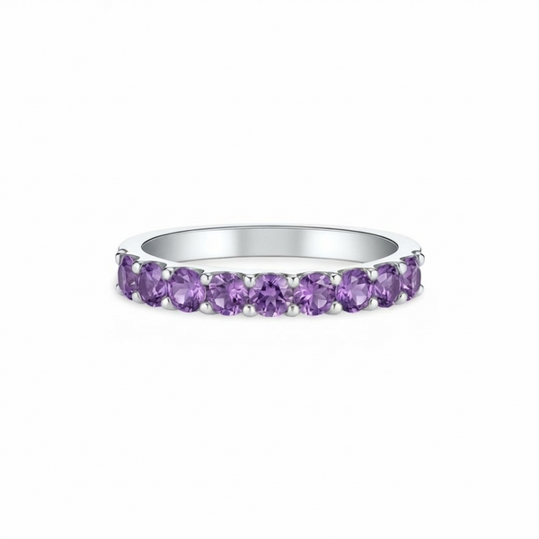 Linea Demi Grande Ring – Purple Sapphire