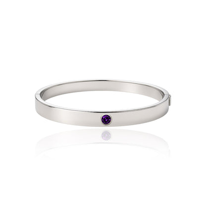 Forma Uno Elemental Bangle – Purple Sapphire