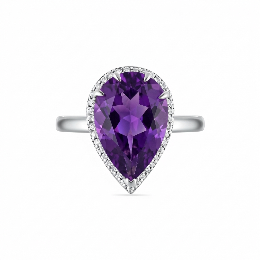 Nova Principessa Ring – Purple Amethyst
