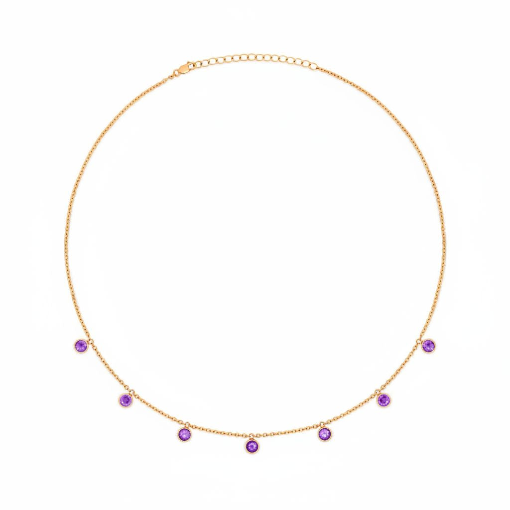 Forma Harmony Necklace – Purple Amethyst