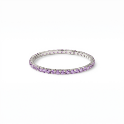 Linea Mini Ring – Purple Sapphire