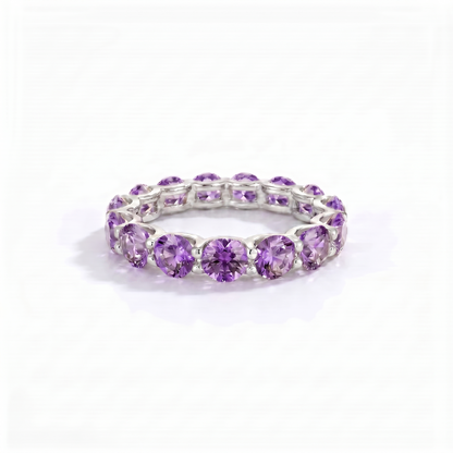 Linea Maxi Ring – Purple Sapphire