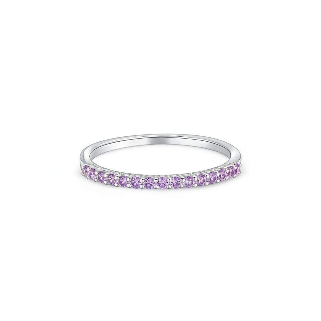 Linea Demi Ring – Purple Sapphire