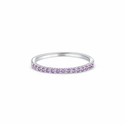 Linea Demi Ring – Purple Sapphire