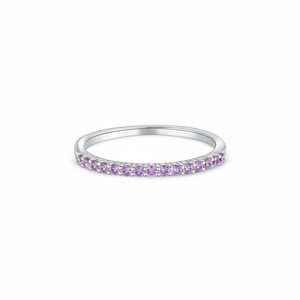 Linea Demi Ring – Purple Sapphire