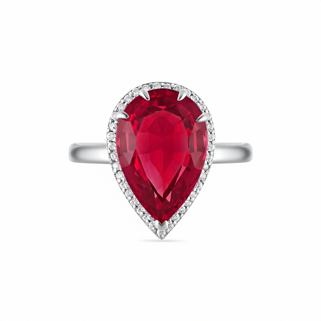 Nova Principessa Ring – Red Ruby