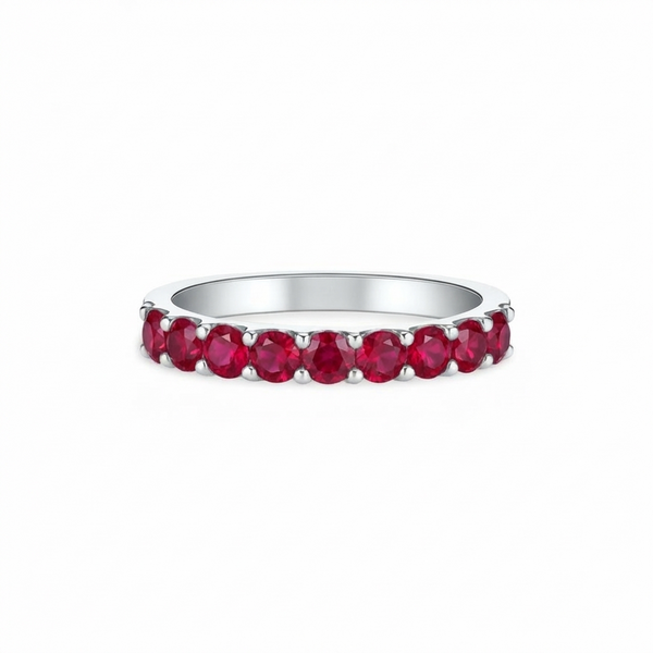 Linea Demi Grande Ring – Red Ruby
