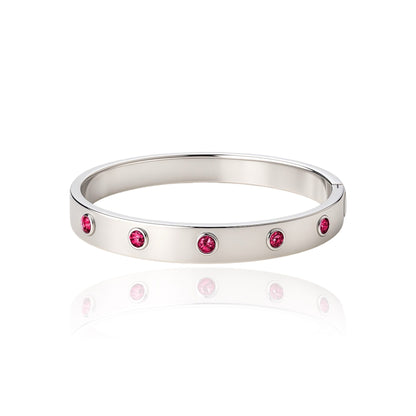 Forma Cinco Elemental Bangle – Red Ruby