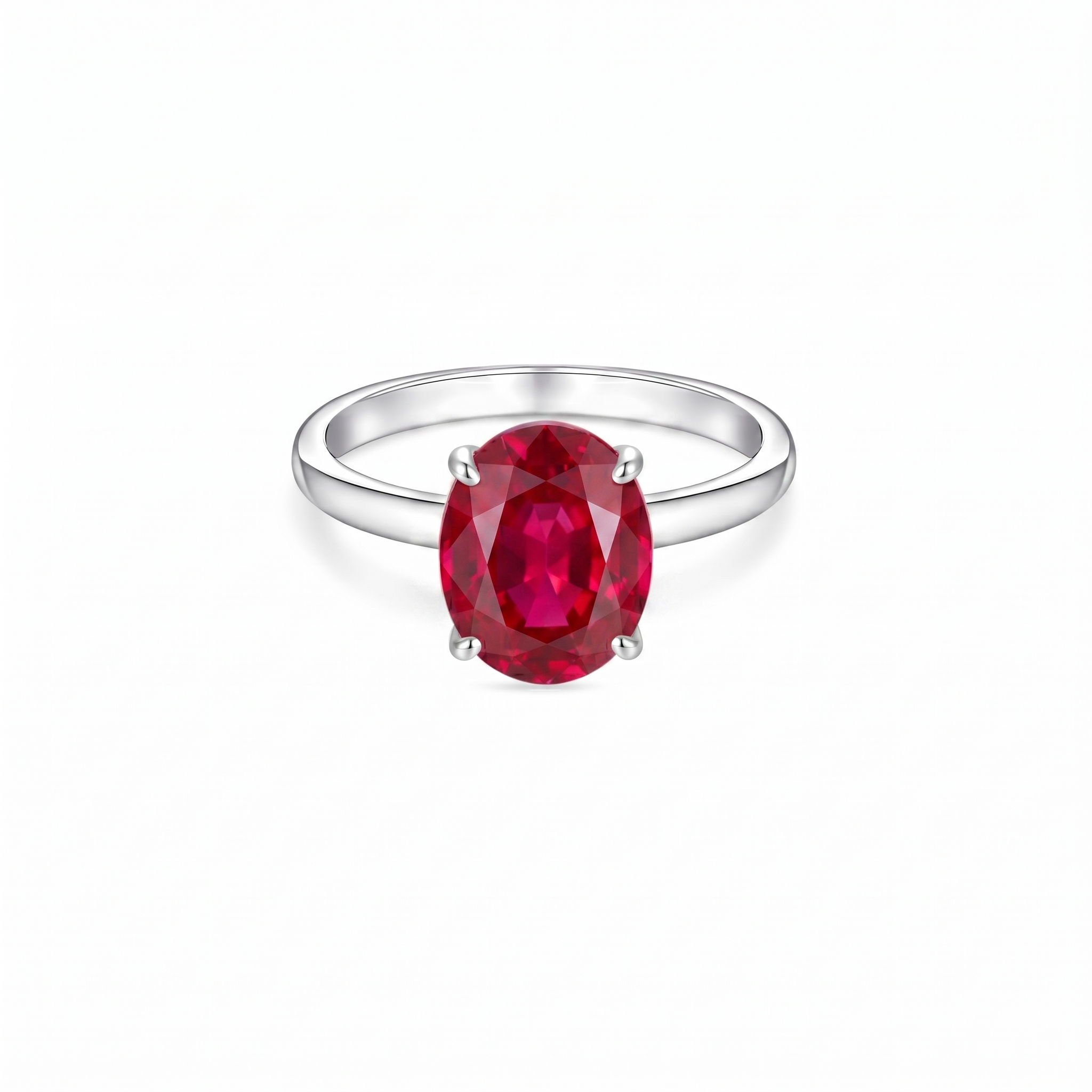 Velara Signature Ring – Red Ruby