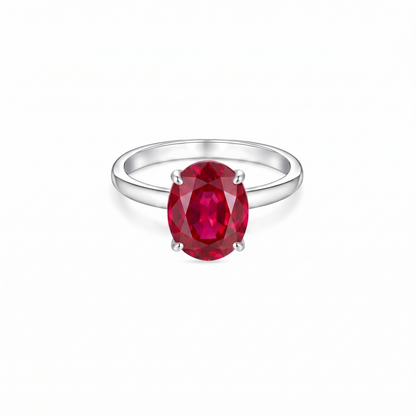 Velara Signature Ring – Red Ruby
