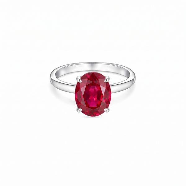 Velara Signature Ring – Red Ruby