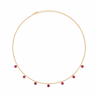 Forma Harmony Necklace – Red Ruby