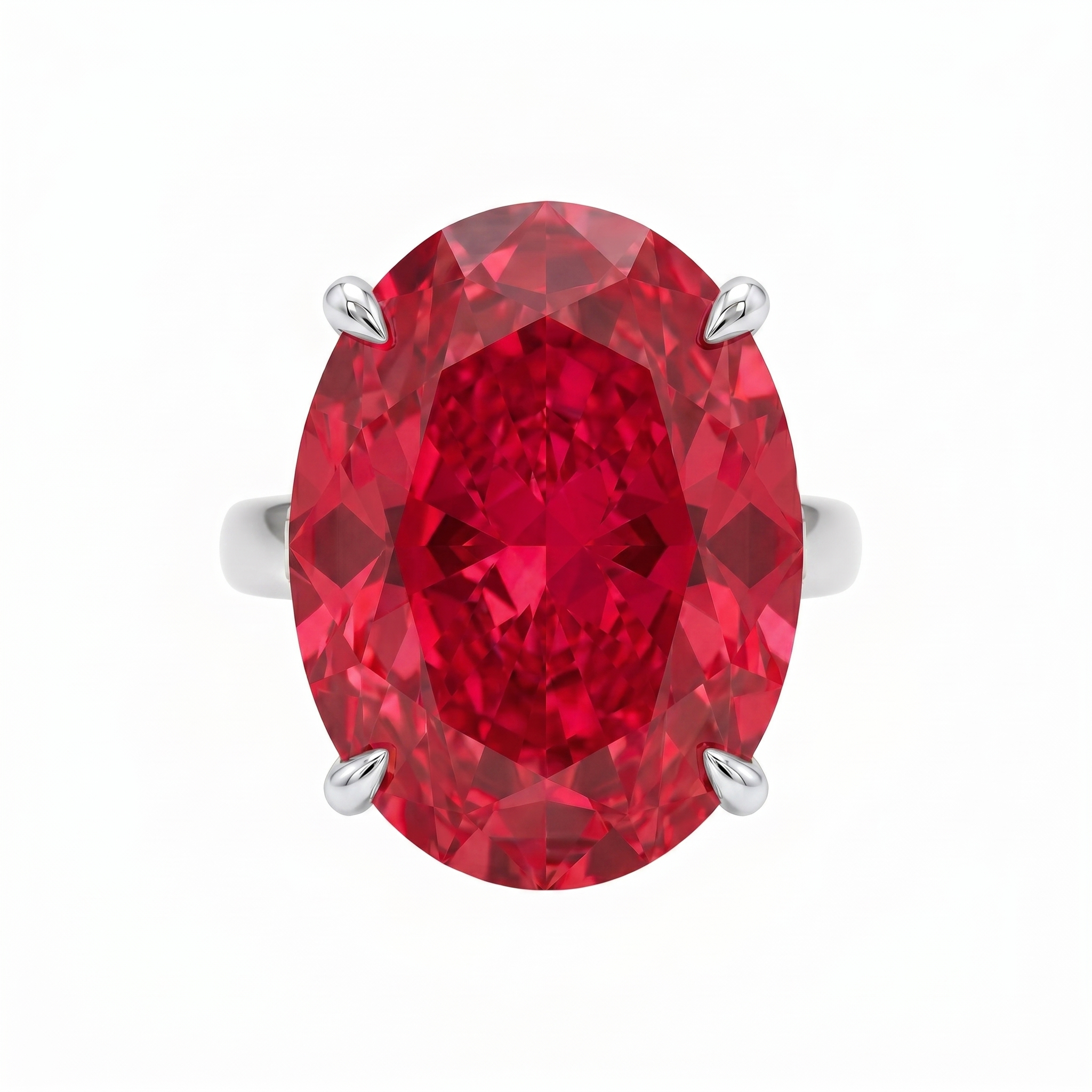 Velara Gala Ring – Red Ruby