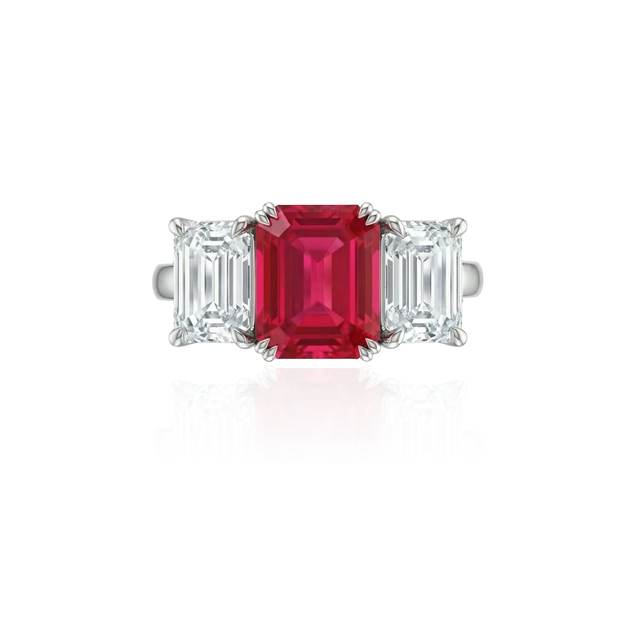 Nexus Trilogy Ring – Red Ruby