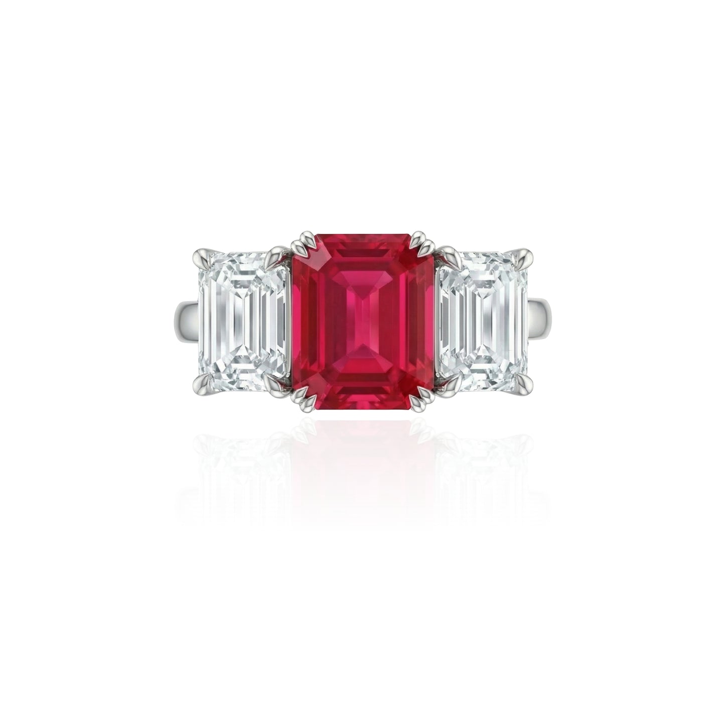 Nexus Trilogy Ring – Red Ruby