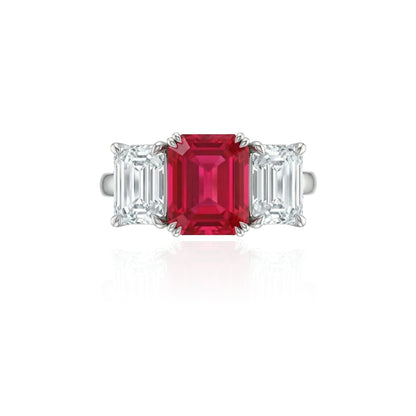 Nexus Trilogy Ring – Red Ruby