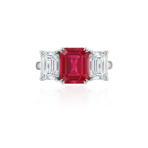 Nexus Trilogy Ring – Red Ruby