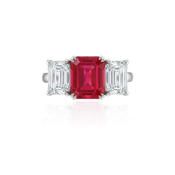 Nexus Trilogy Ring – Red Ruby