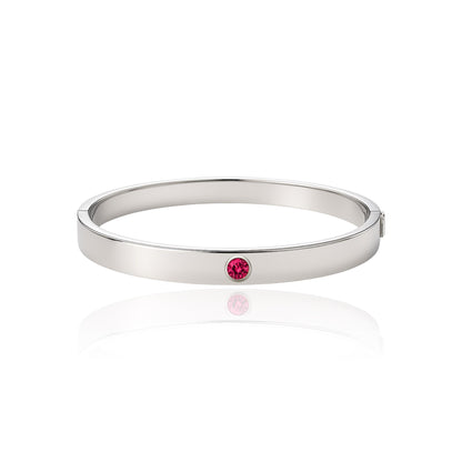 Forma Uno Elemental Bangle – Red Ruby