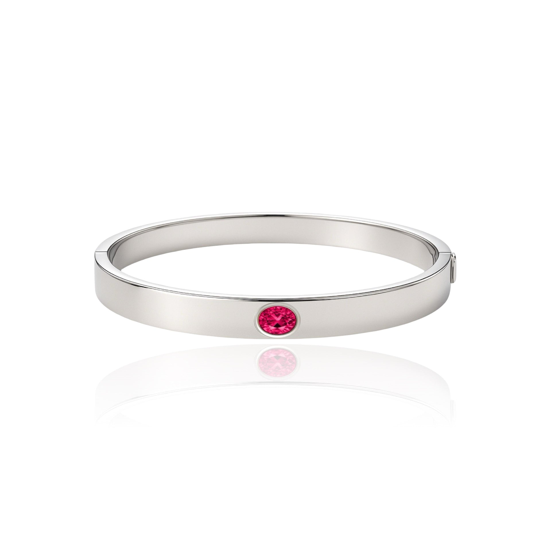 Velara Uno Elemental Bangle – Red Ruby