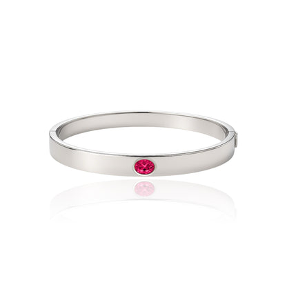 Velara Uno Elemental Bangle – Red Ruby