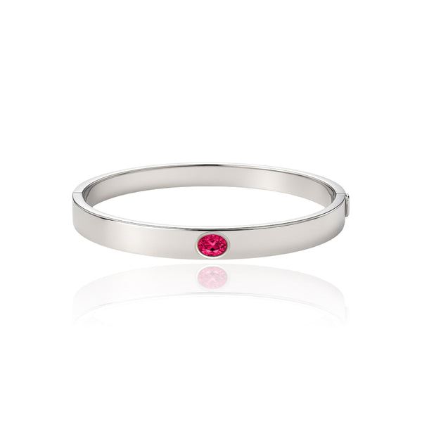Velara Uno Elemental Bangle – Red Ruby
