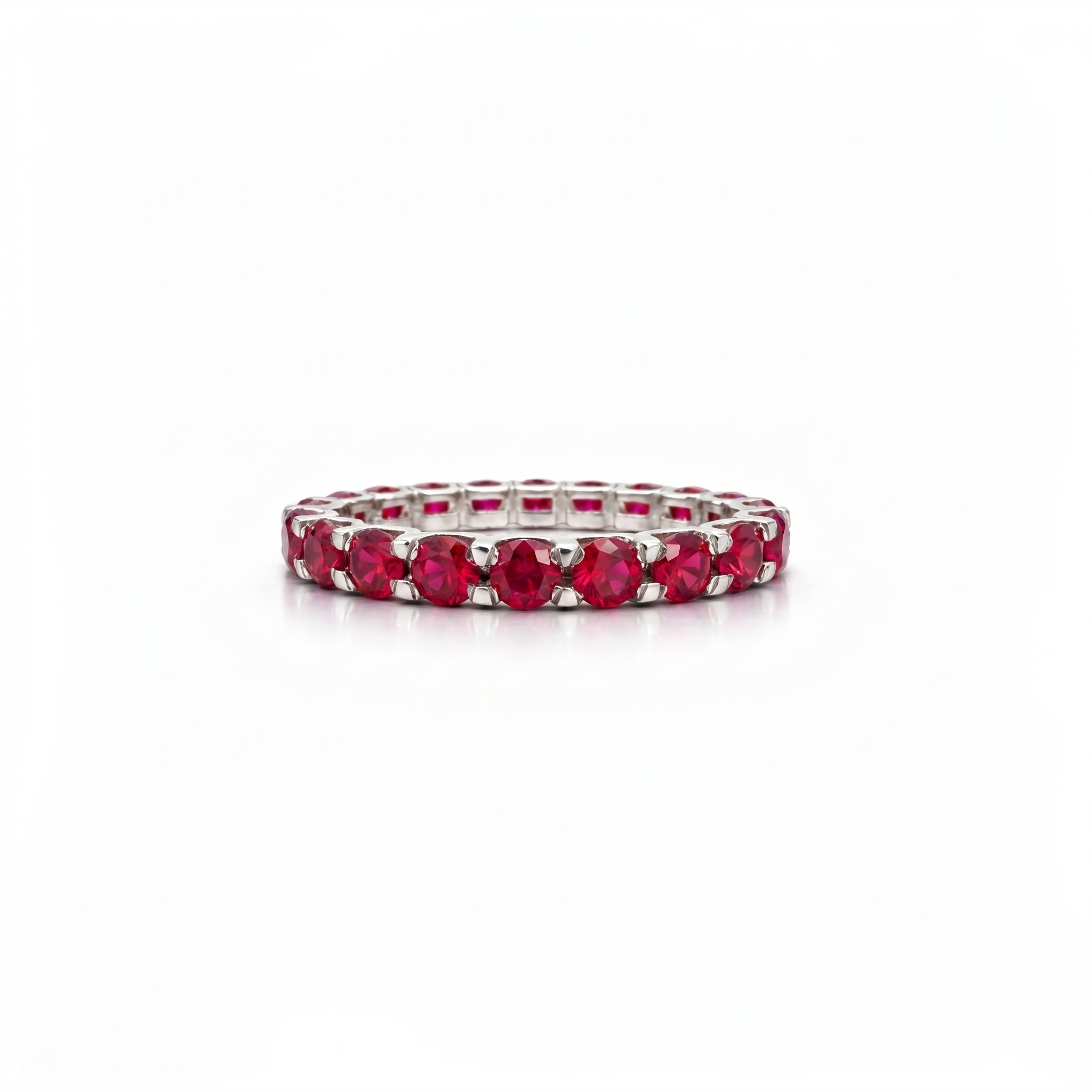 Linea Grande Ring – Red Ruby