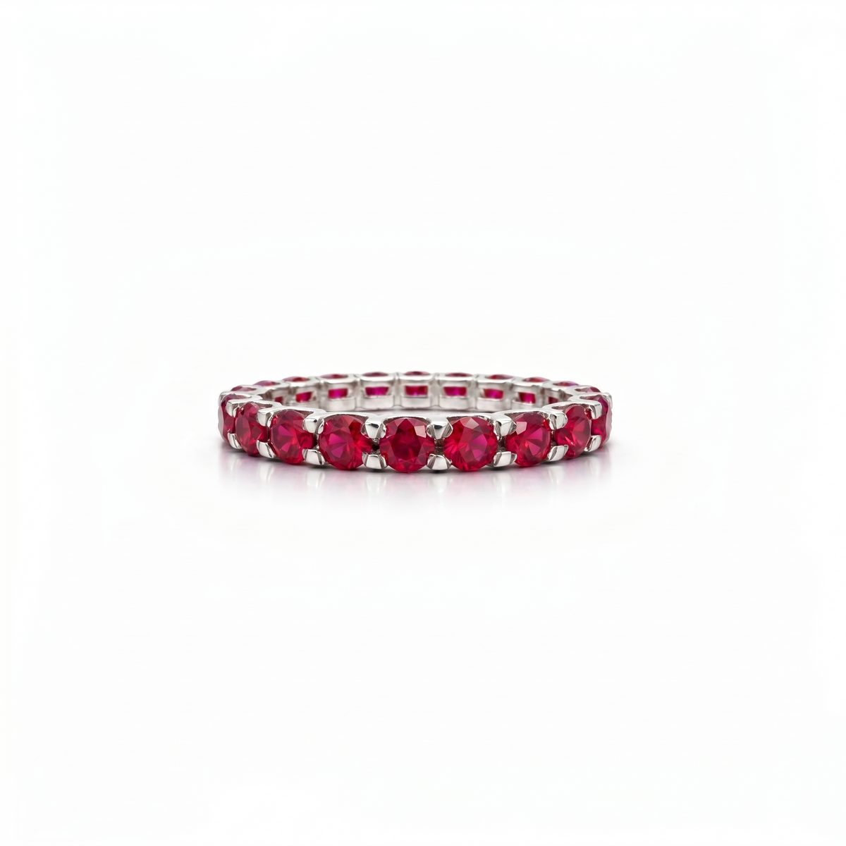 Linea Grande Ring – Red Ruby