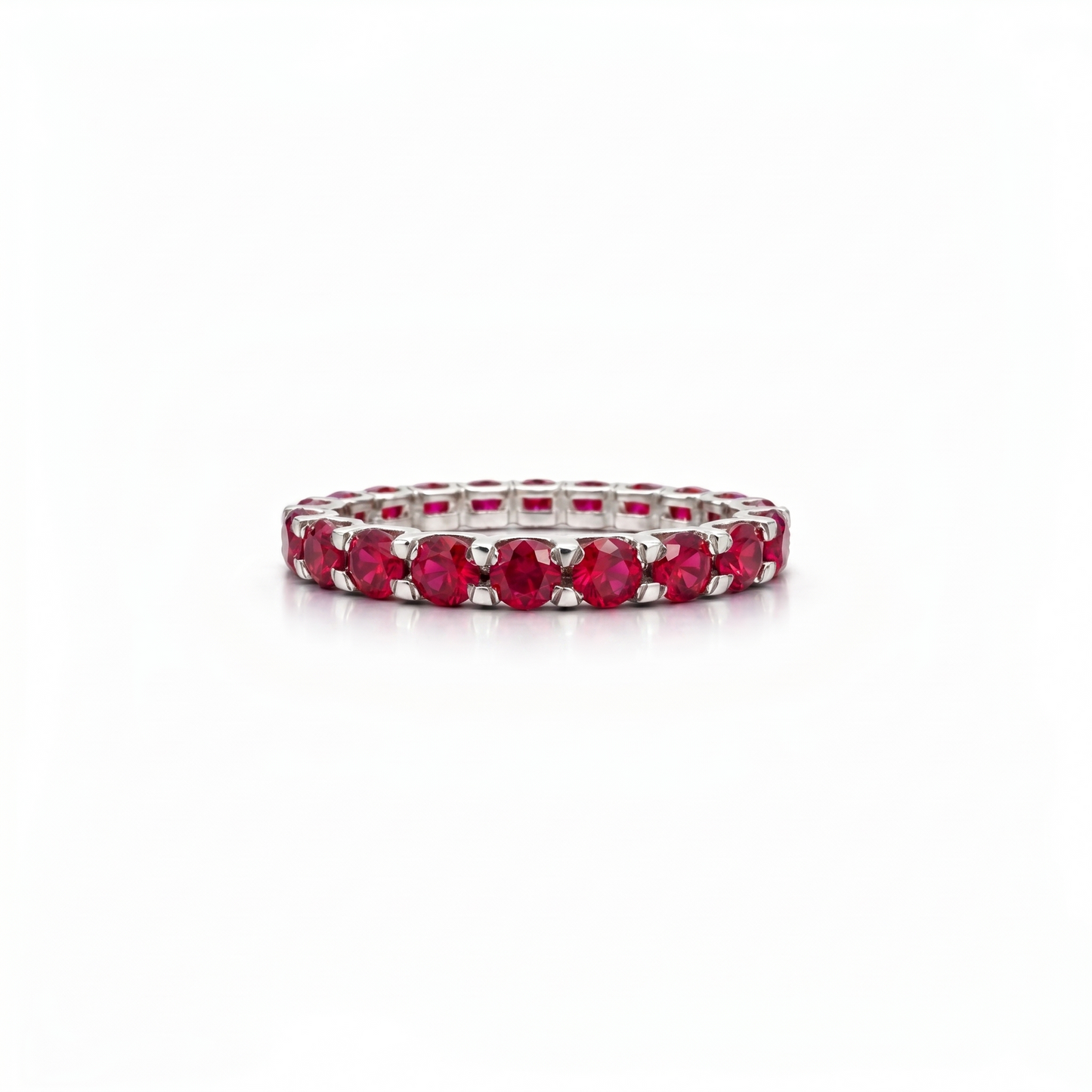 Linea Grande Ring – Red Ruby